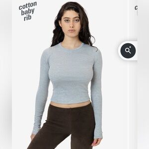 LOS ANGELES APPAREL COTTON‎ BABY RIB